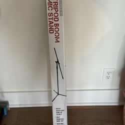 Unused Microphone Stand