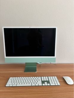 Apple iMac 24-inch Green All-in-One Desktop