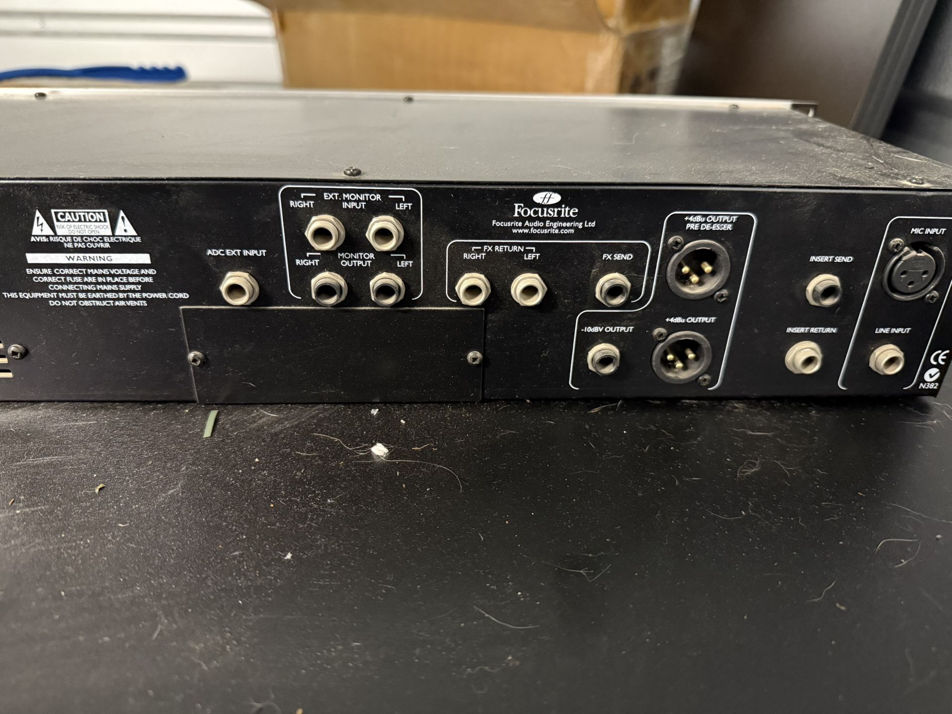 Focusrite Pro Voice master Channel Strip