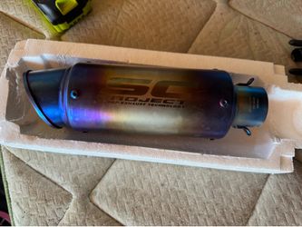 Sc slip on exhaust