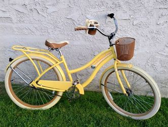 Women's huffy nel lusso 26" Beach Cruiser bike bicicleta basket