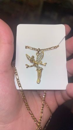 Tinker bell fairy Necklace