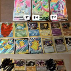 Pokemon Celebrations and Full Art Lot 