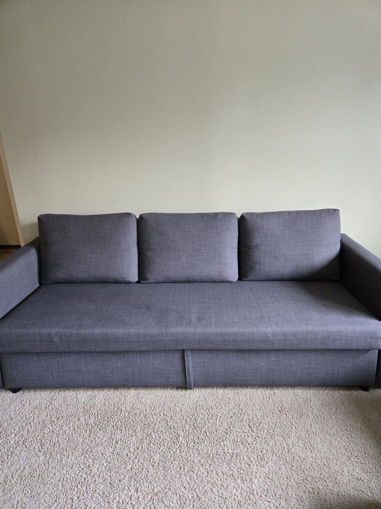 Sleeper Sofa, Dark Gray