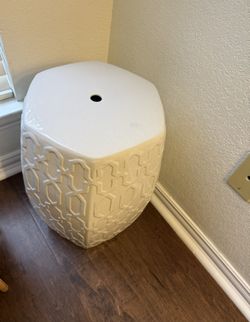 New Not Used Ceramic Table/ Plant Stand