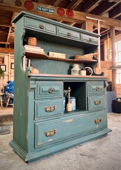 Refinished Kitchen Buffet/ Coffee Bar
