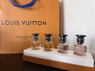 🔥Big Deal dont miss up!!! LV perfume gift set, 4 Bottles, Brand New With Box And Bag, Original