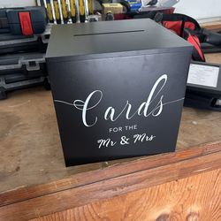 Wedding card box