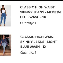 Brand New Fashion Nova Jeans 