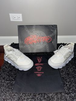 Versace Chain Reaction (White) Size 10