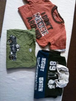 Boys 4t long sleeve shirts