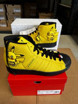 Adidas Superstar Mid Pro Model Pokemon Pikachu Men KI2862