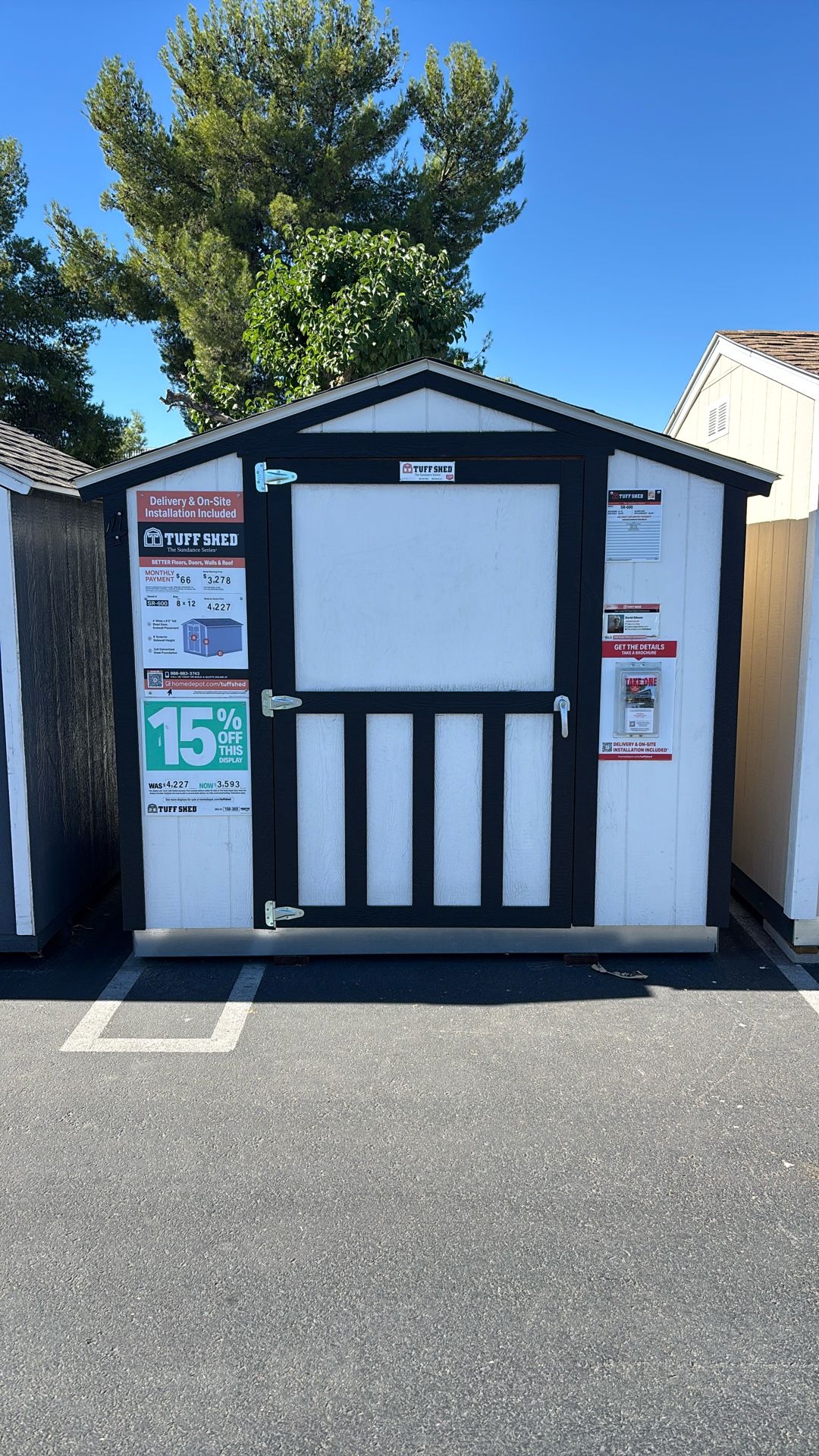 Tuff Shed Sundance SR-600 8x12 SD863907 Was $4,227 Now $3,593 15% Off Financing Available!