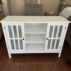 White Entertainment Cabinet