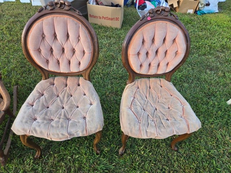 Victorian Parlor Chairs