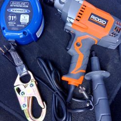 Mixer Drill And 11 ft" Safety  Yoyo