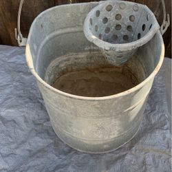 Antique Cleaning Bucket 