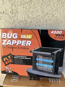Solar  bug zapper  outdoor and indoor    New. 40$
