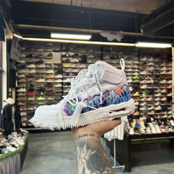 Nike x Off White AF1 Mid SP Leather "Graffiti" USED