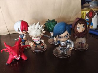 My hero academia figure set