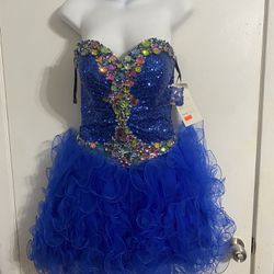 Royal blue Dress size Medium 