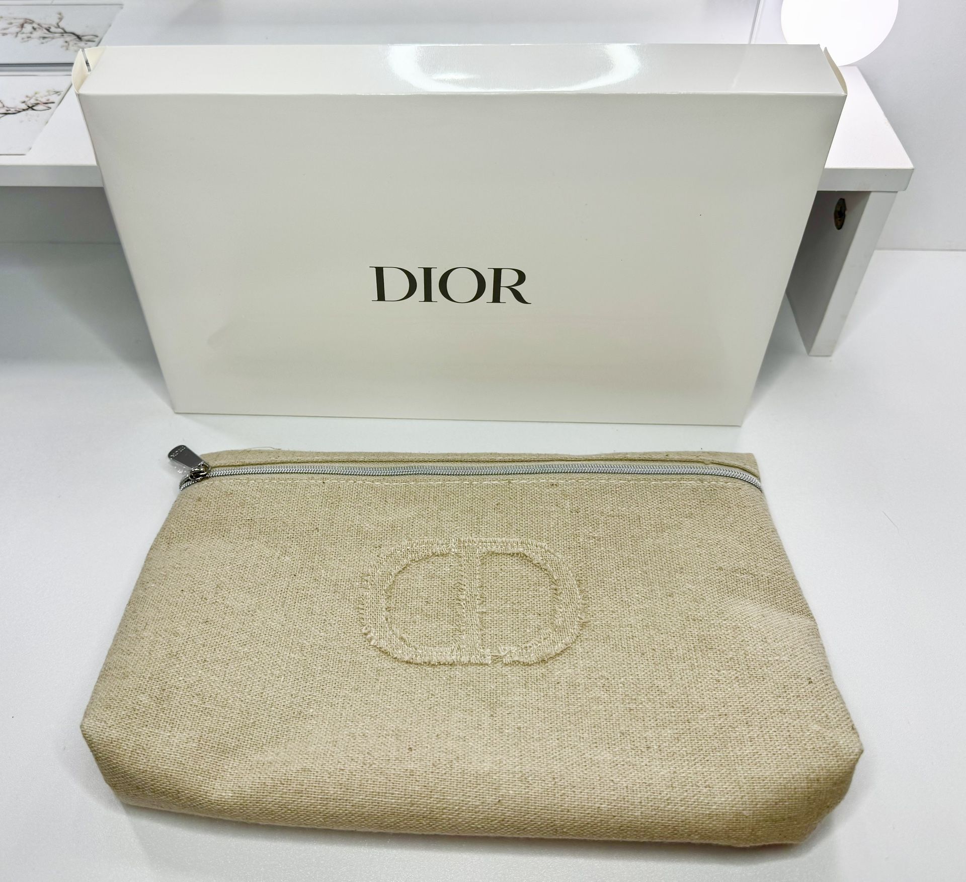 New* Christian Dior Trousse Beauty Pouch
