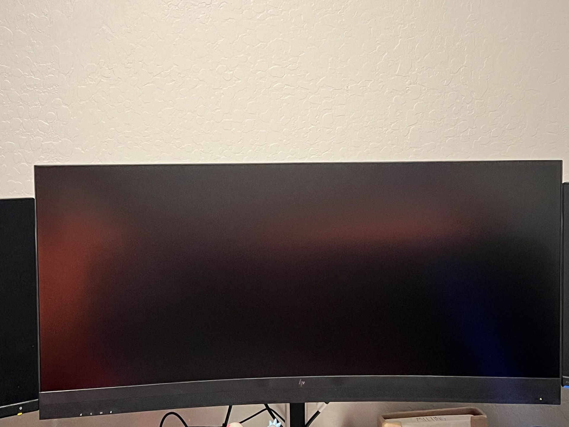 New HP 34” Curved Monitor x2