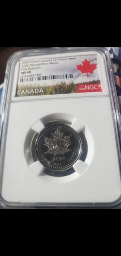 NGC 2020 CANADA Recognition MS 68