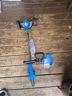 Battery operated weed eater/ trimmer