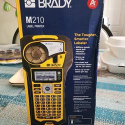 M210 Portable Label Printer with Rubber Bumpers,