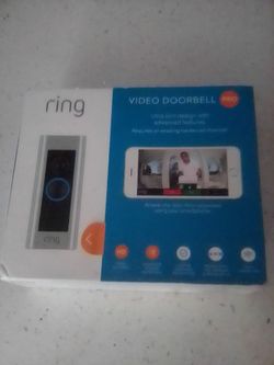 New in box Ring Doorbell pro