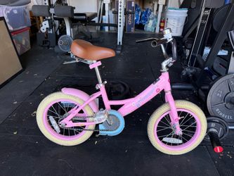 Maggie Kids Pink Bicycle