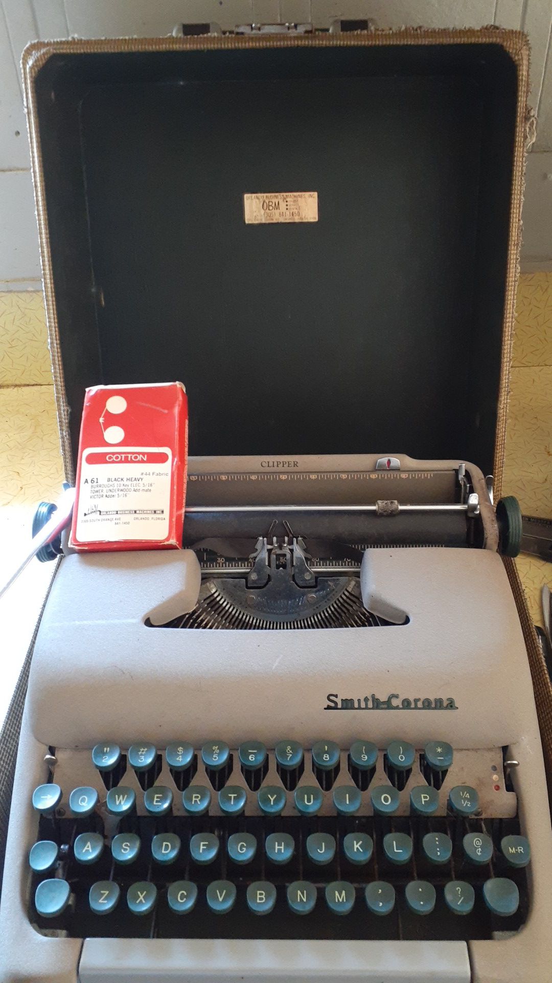 Antigua máquina de escribir