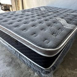 Full Oasis Thermal Comfort Europillow Top 12inch Mattress