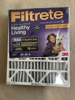 Filtrate 20x25x4 Ultra Allergen Air Filter