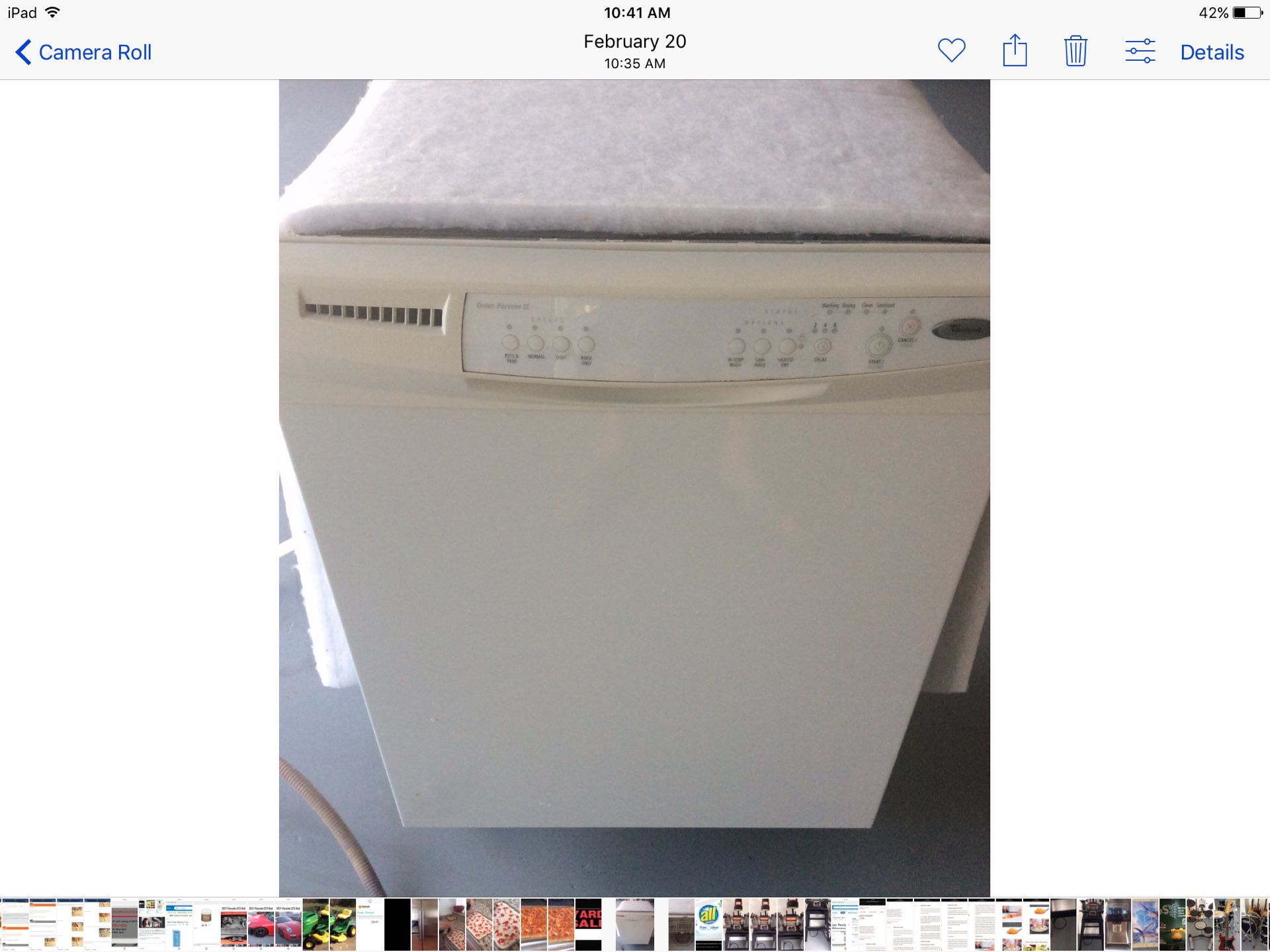 whirlpool Dishwasher