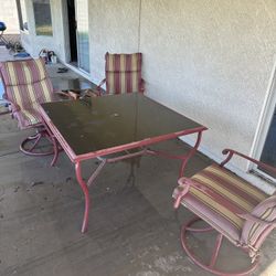 Patio Table And Chairs, Rocker Recliners