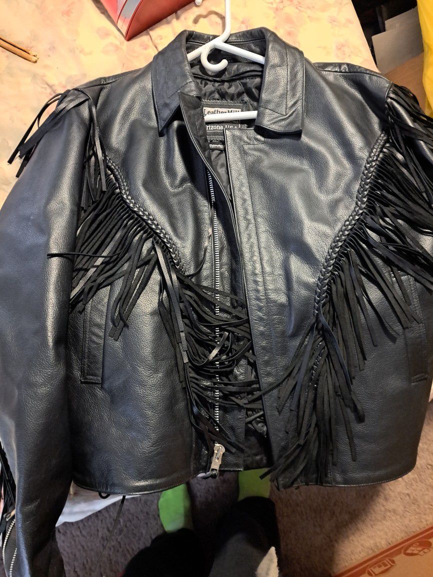 Woman's  2XL Leather Jacket
