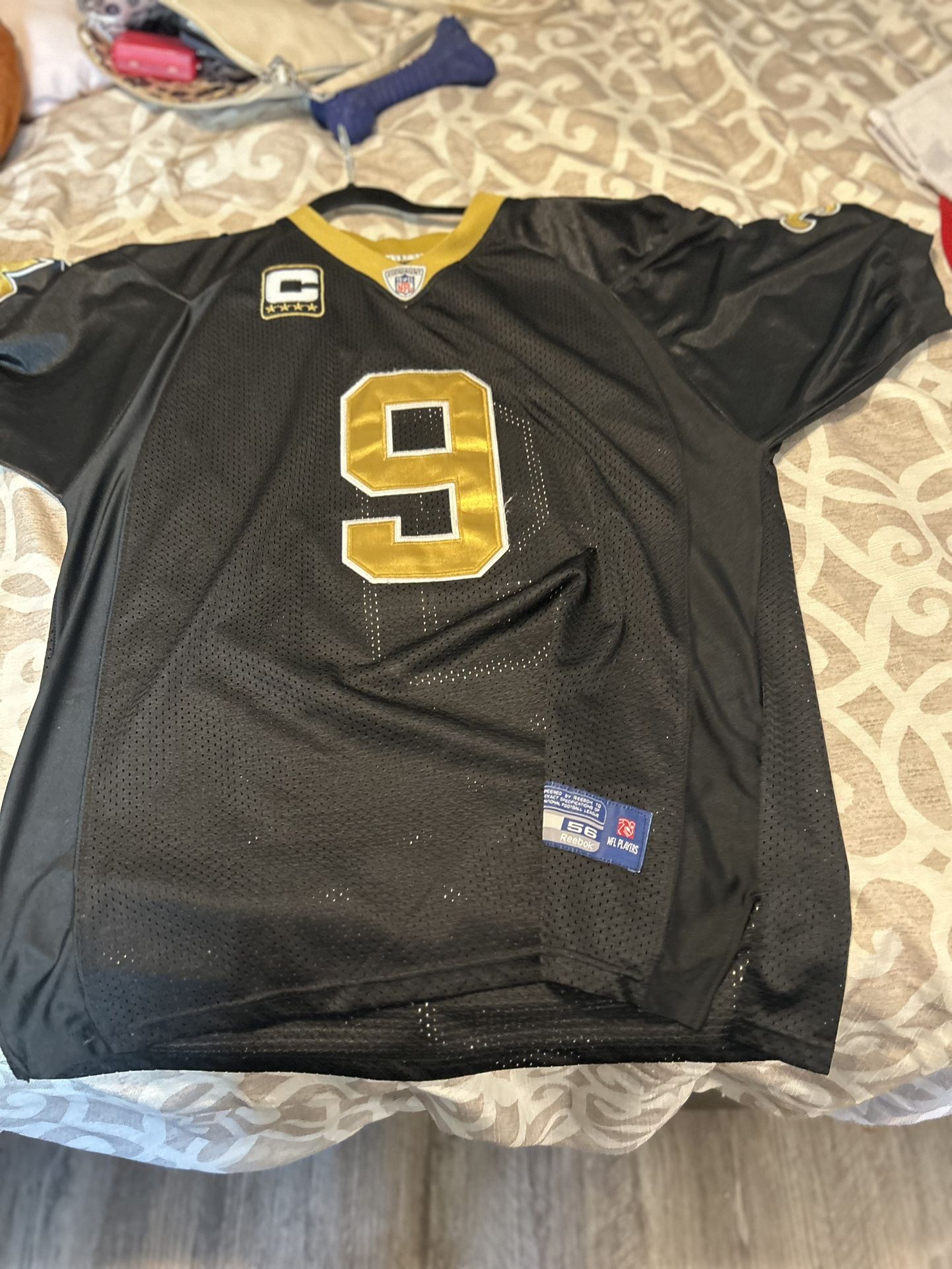 Drew Brees Black Saints Jersey
