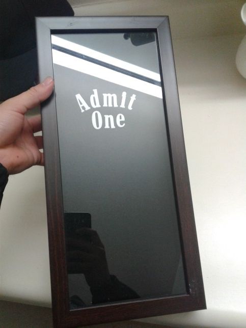 Admit One Stub Ticket Frame For In Fresno Ca Offerup