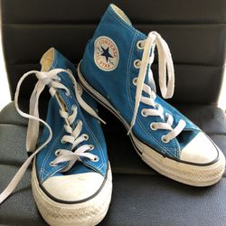 blue converse