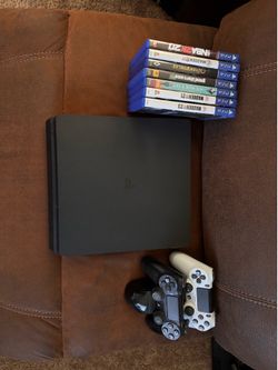 PS4 w/ games and 2 controllers