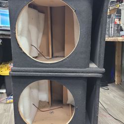 2 18inch Ported Subwoofer Boxs Skar AUDIO