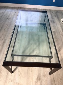 Beautiful glass table