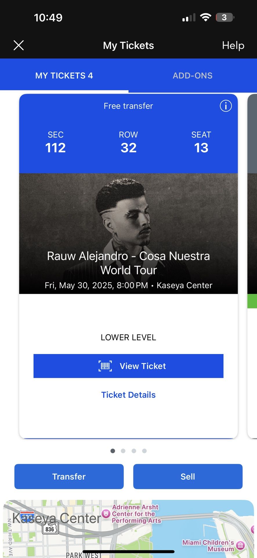 Rauw Alejandro Ticket