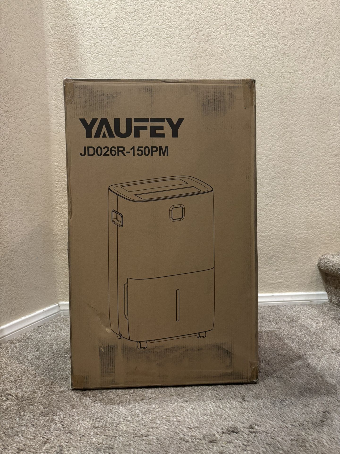 Yaufey 150 Pints Energy Star Dehumidifier with Pump - 7000 Sq. Ft