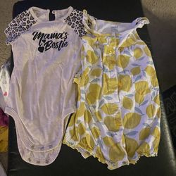 Girls 24 Month Set Of 2 One Pieces