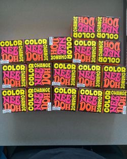 New Schylling Color Change NeeDoh Stress Balls(X17)