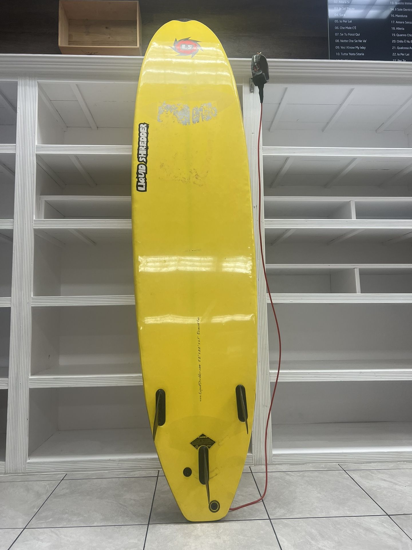  Liquid Shredder Surfboard