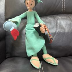 Popeye Olive Oil 2004 Kelley Liberty Doll 14" Plush King Features Original Tags